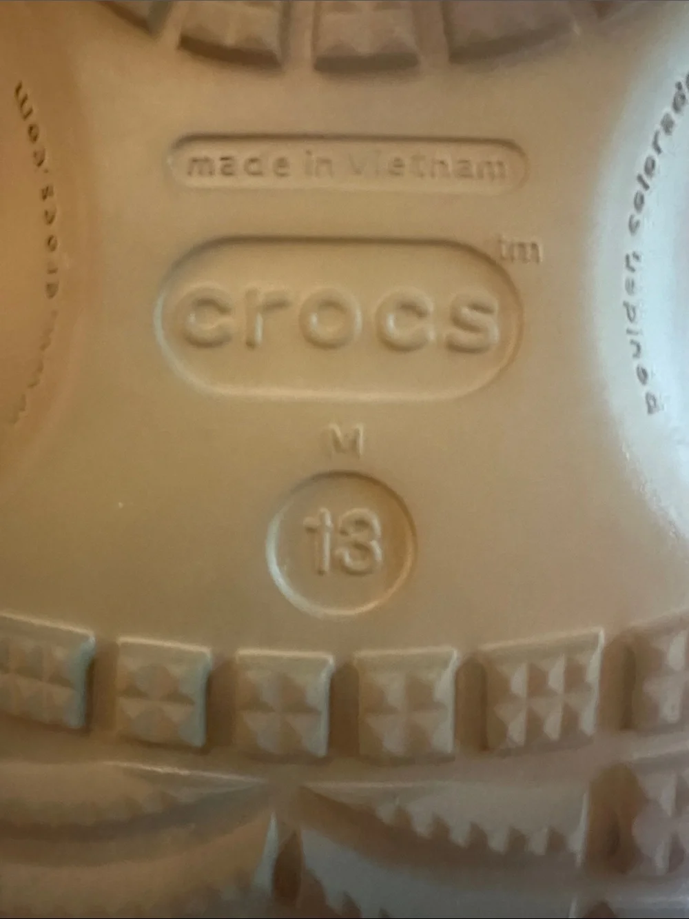 CROCS Men’s Camo Slip-On Clogs in Green and Brown